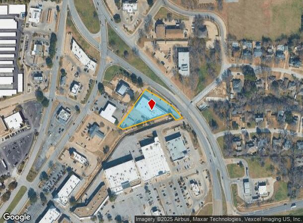 4388 W Green Oaks Blvd, Arlington, TX Parcel Map