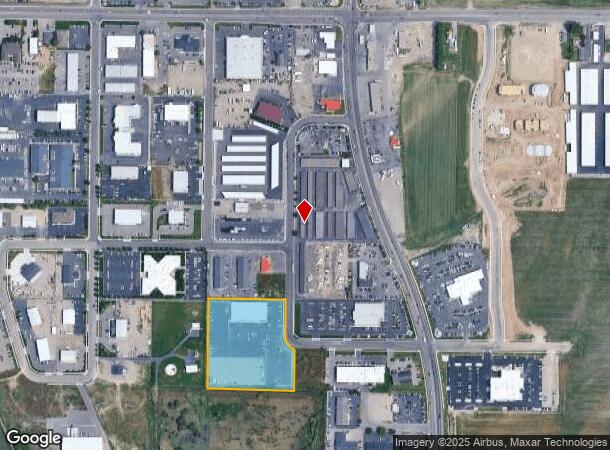 1255 Chaffin Ln, Idaho Falls, ID Parcel Map