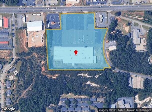 2063 Watson Blvd, Warner Robins, GA Parcel Map