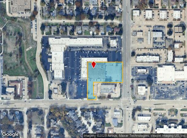 2901 W 15Th St, Plano, TX Parcel Map