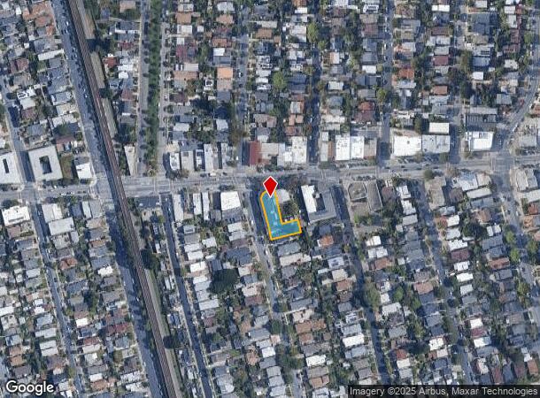 1324 Solano Ave, Albany, CA Parcel Map