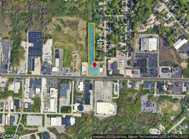  222 W West Ave, Tallmadge, OH Parcel Map