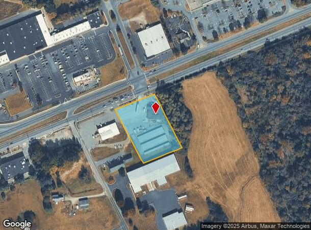 804 E Pulaski Hwy, Elkton, MD Parcel Map