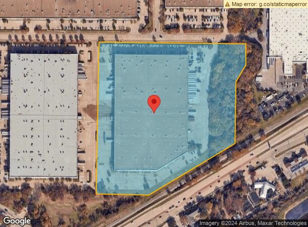  801 Industrial Blvd, Grapevine, TX Parcel Map