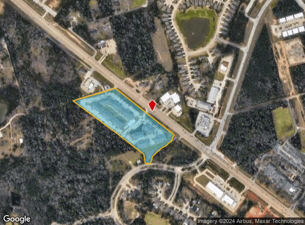  4949 W Davis St, Conroe, TX Parcel Map