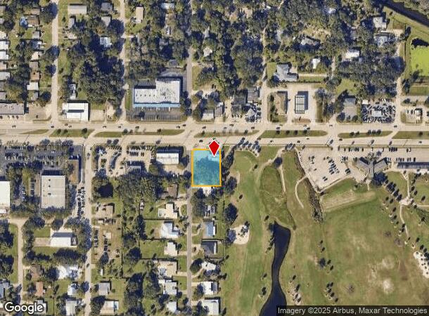  739 W New Haven Ave, Melbourne, FL Parcel Map