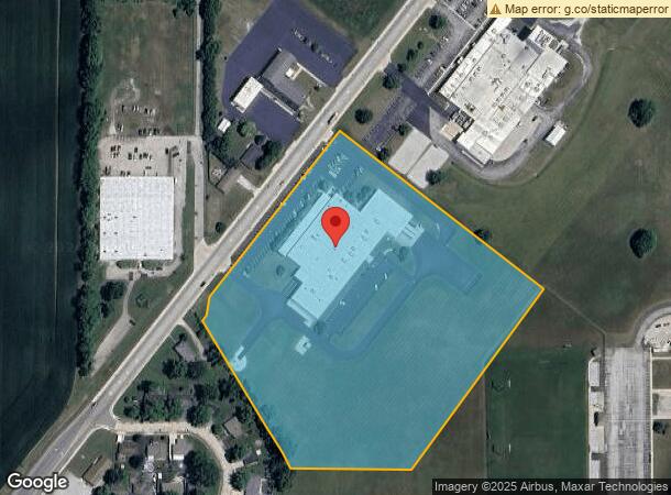  1750 Miller Ave, Shelbyville, IN Parcel Map