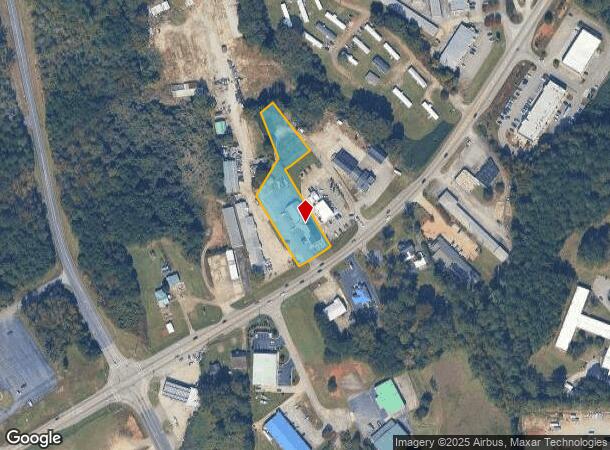  2240 W Point Rd, Lagrange, GA Parcel Map