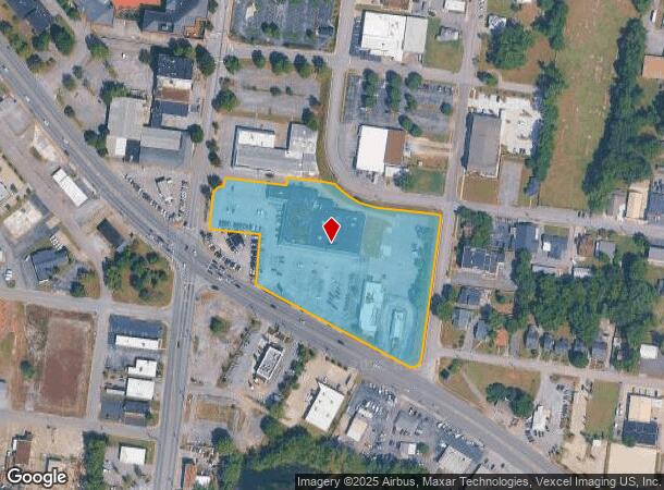  115 Se Broad St, Murfreesboro, TN Parcel Map