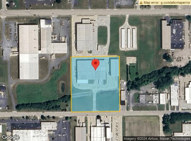  1750 Commerce Dr, Piqua, OH Parcel Map