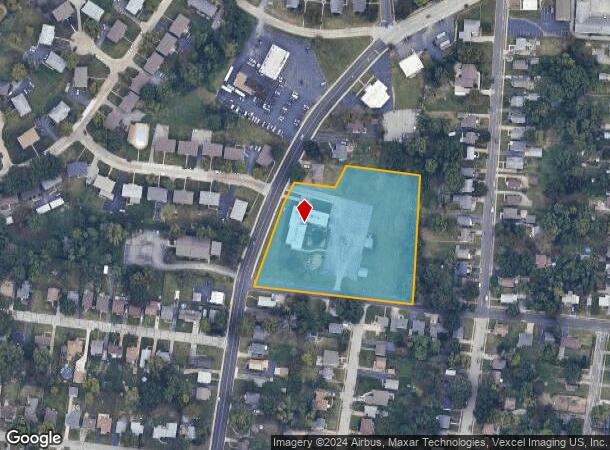  2200 Lackland Rd, Saint Louis, MO Parcel Map