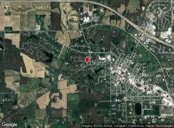  920 County Line Rd, Batesville, IN Parcel Map