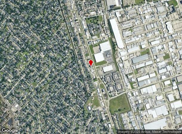 1313 Hickory Ave, New Orleans, LA Parcel Map