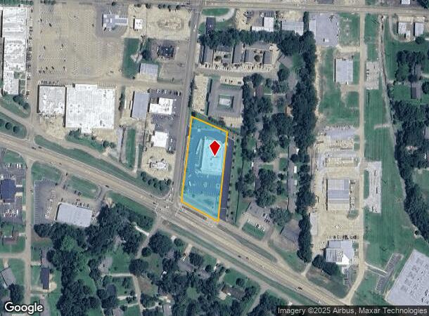 801 W Highway 80 Rd, Clinton, MS Parcel Map