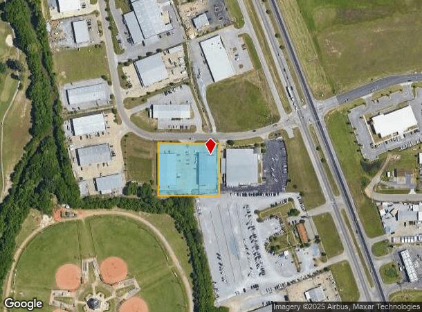  821 Lagoon Business Loop, Montgomery, AL Parcel Map