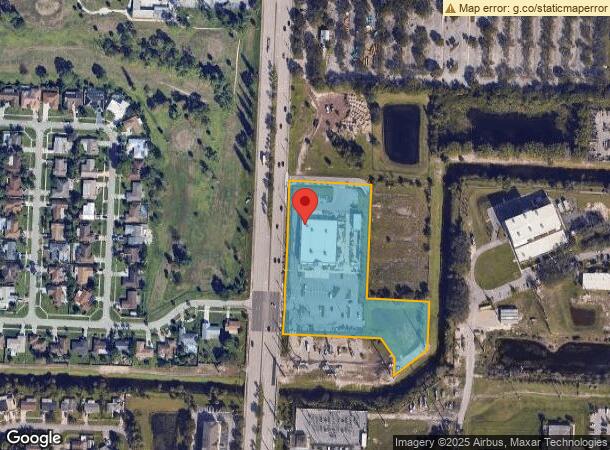  6100 N Military Trl, West Palm Beach, FL Parcel Map