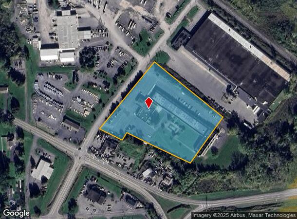 100 Farrell Rd, Syracuse, NY Parcel Map