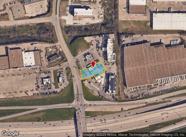  1702 N Cockrell Hill Rd, Dallas, TX Parcel Map