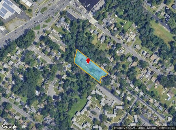 1251 Milton Pl, Plainfield, NJ Parcel Map