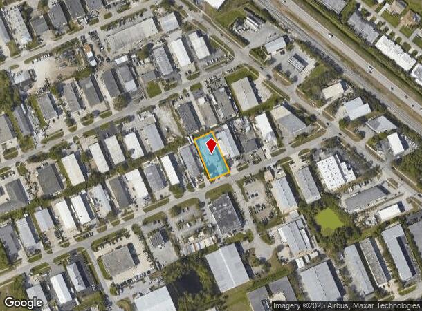  3301 Se Slater St, Stuart, FL Parcel Map