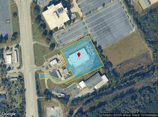  4480 Ocmulgee East Blvd, Macon, GA Parcel Map