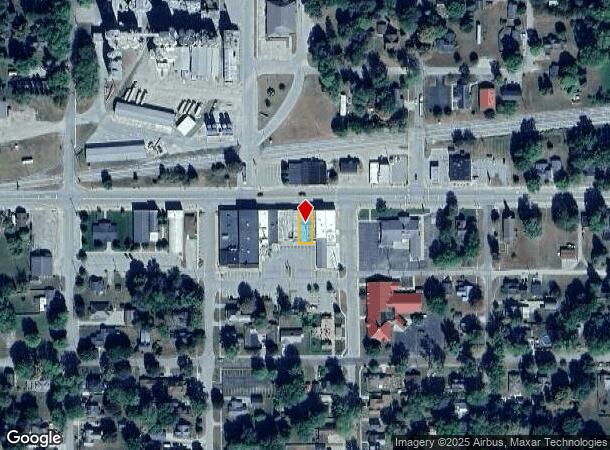 222 E Saginaw St, Breckenridge, MI Parcel Map