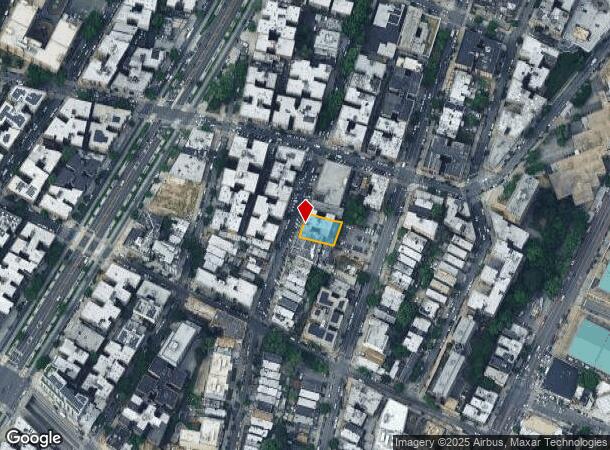  2108 Ryer Ave, Bronx, NY Parcel Map