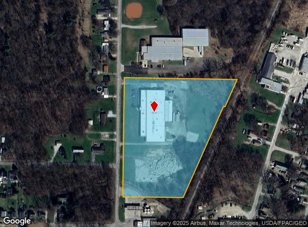  1201 Jacobson Ave, Ashland, OH Parcel Map