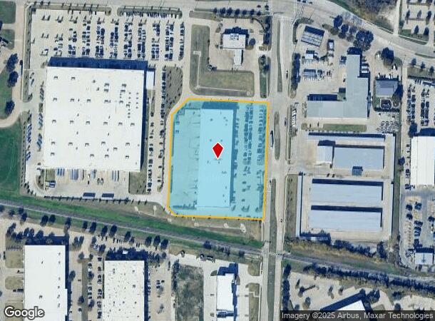 1001 Los Rios Blvd, Plano, TX Parcel Map