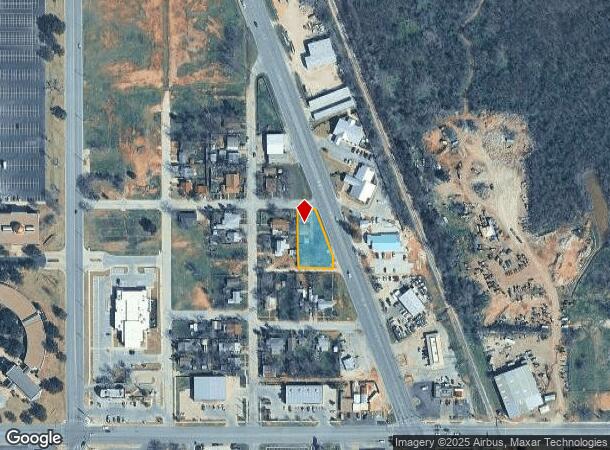 709 University Blvd, Abilene, TX Parcel Map