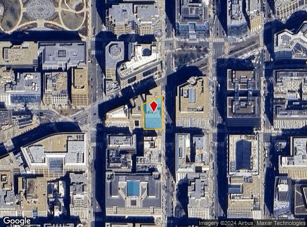  1200 New York Ave Nw, Washington, DC Parcel Map