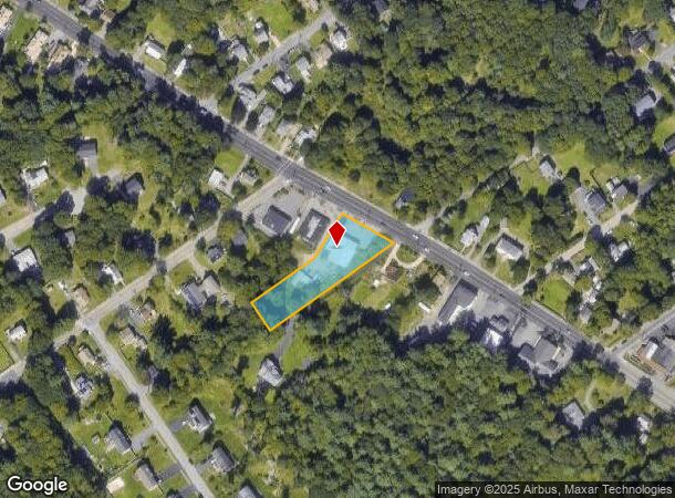  839 Park St, Stoughton, MA Parcel Map