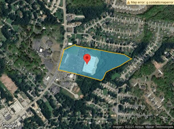  283 N Broad St, Winder, GA Parcel Map