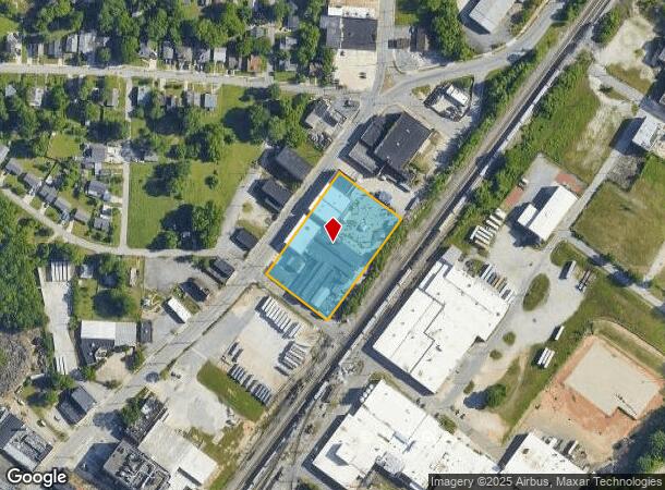  103 N West Point Ave, High Point, NC Parcel Map