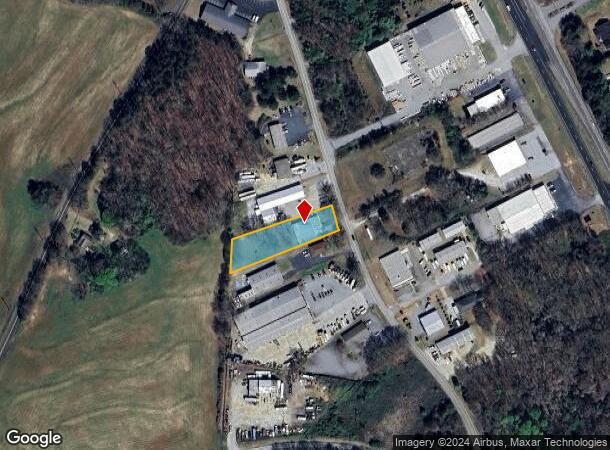  2258 Powdersville Rd, Easley, SC Parcel Map