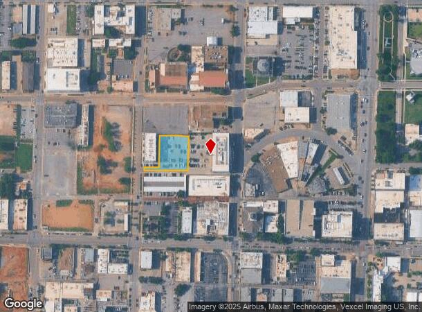 1133 N Robinson Ave, Oklahoma City, OK Parcel Map
