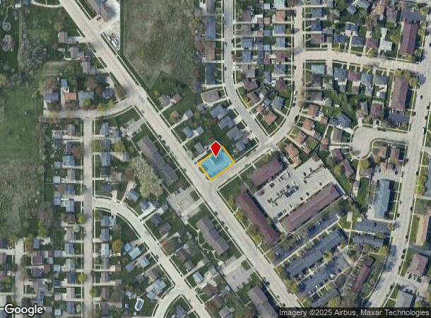 1671 Birch Rd, Kenosha, WI Parcel Map