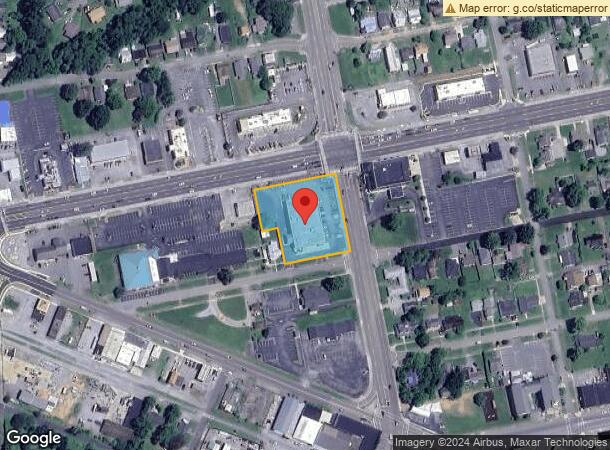  214 Broad St, Elizabethton, TN Parcel Map