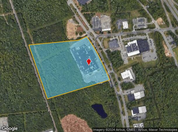  215 Duchaine Blvd, New Bedford, MA Parcel Map