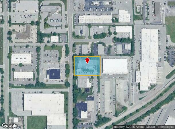 8809 Monrovia St, Lenexa, KS Parcel Map