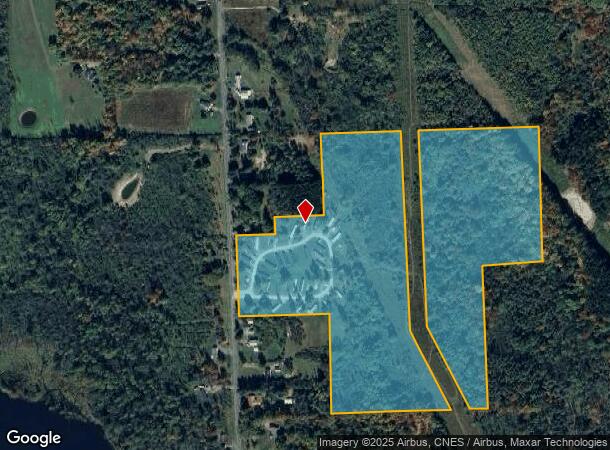 2185 Hanshaw Rd, Ithaca, NY Parcel Map