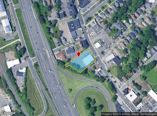  2594 Main St, Springfield, MA Parcel Map