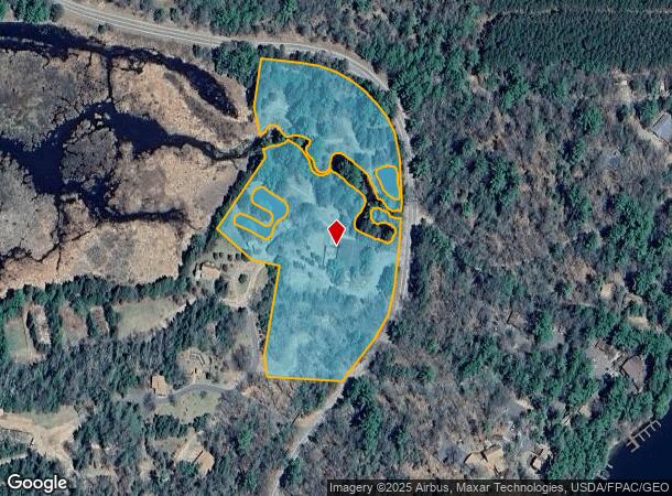 8712 Aqualand Trl, Sayner, WI Parcel Map