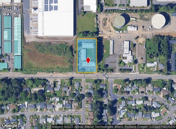 19511 Ne Halsey St, Portland, OR Parcel Map