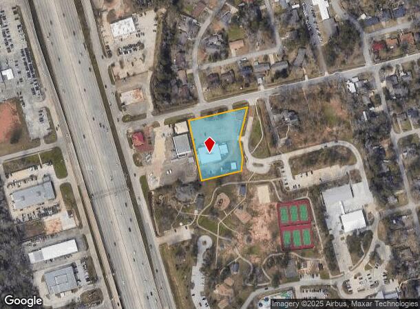 1303 W Semands St, Conroe, TX Parcel Map