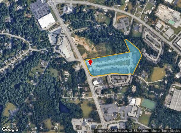 24 Seasons Cir, Fletcher, NC Parcel Map