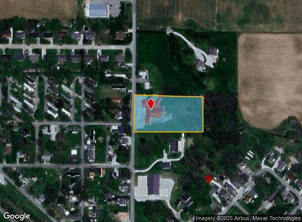  402 N County Line Rd W, Saint Paul, IN Parcel Map