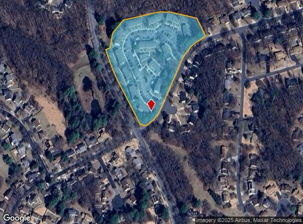 2000 Harlequin Ter, Silver Spring, MD Parcel Map