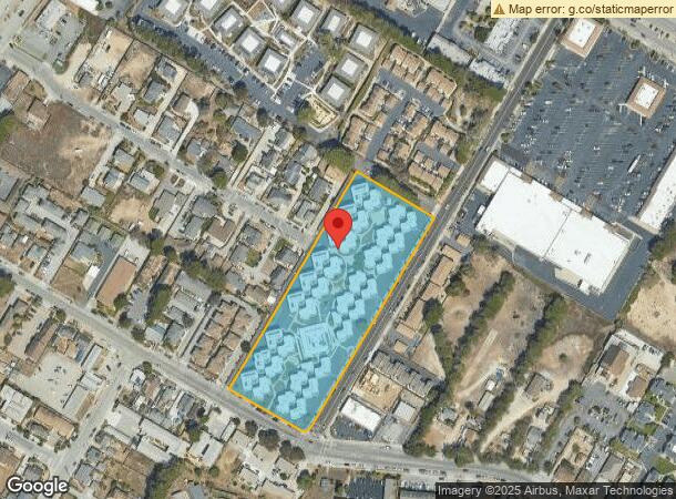  3109 Seacrest Ave, Marina, CA Parcel Map