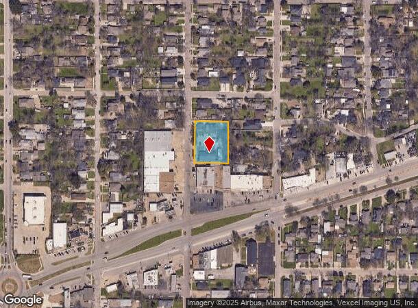  622 Sunnyside Ave, Dallas, TX Parcel Map